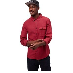 Backcountry Fendler Flannel - Men's Sz L Gorpcore Adventure Travel Hike Workwear